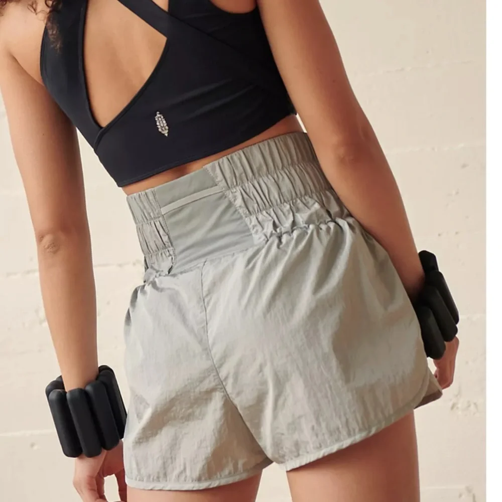 FP Movement, The Way Home Shorts, Color: Arctic Mist, Size: Small - Picture 2 of 5